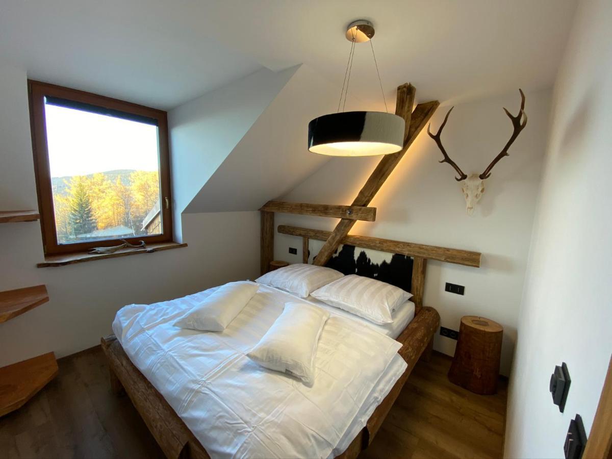 Železná Ruda Chalet Apartments Mastal מראה חיצוני תמונה